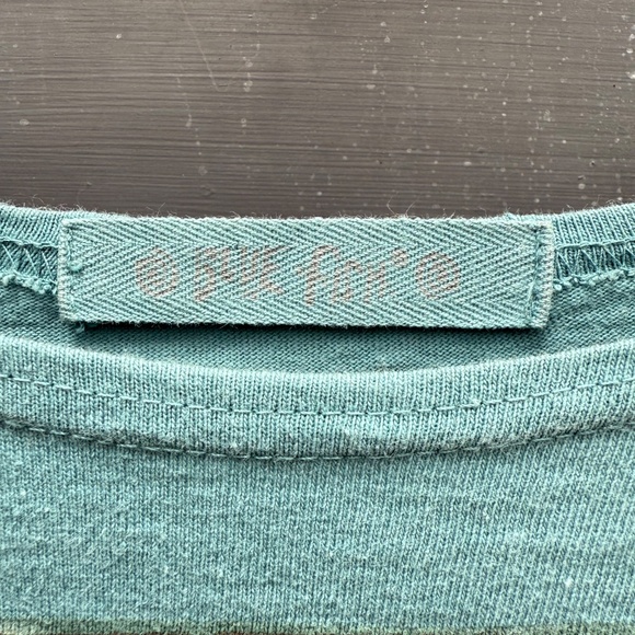 Blue Fish Teal Vintage Dress with Artistic Print, XL - Picture 7 of 7